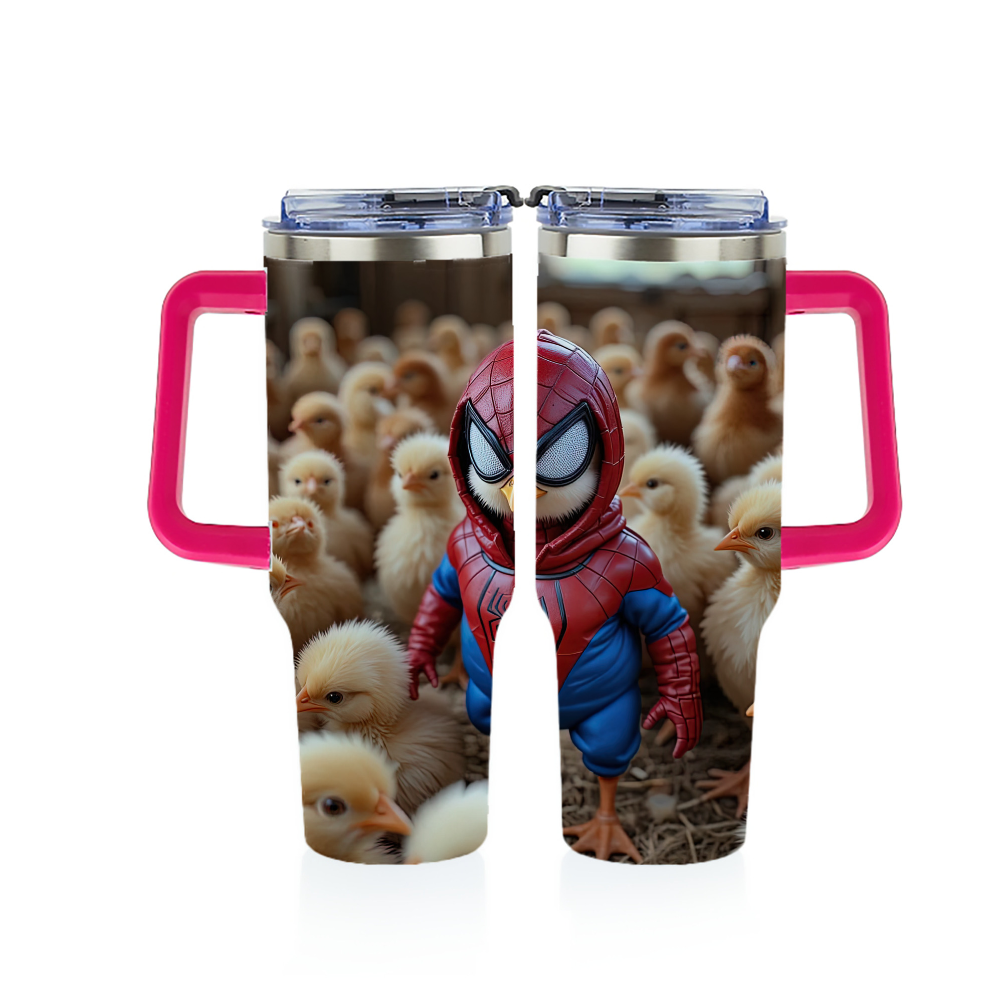 （画像用） Spider Man スパイダーマン 1200ｍLフルプリント車用タンブラー